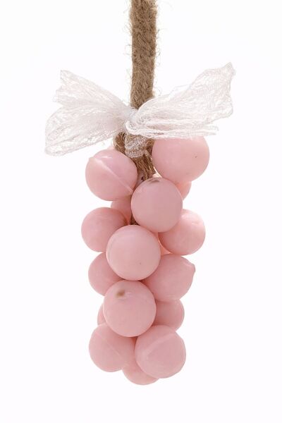 Parpali Atölye Gift Powder Pink Grape Bunch Scented Decorative Soap