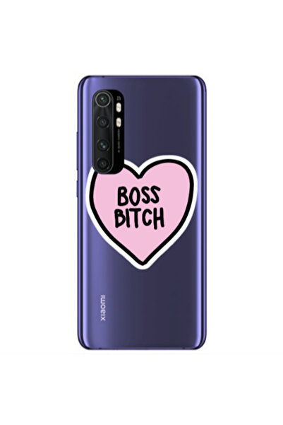 Other Xiaomi Mi Note 10 Lite Boss Bitch Transparent Silicone TPU Θήκη