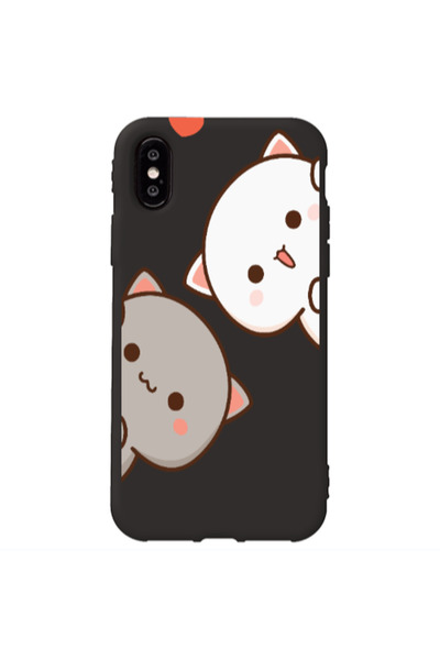 Other Apple iPhone Xs Max We are here Black Colored Silicone TPU Θήκη