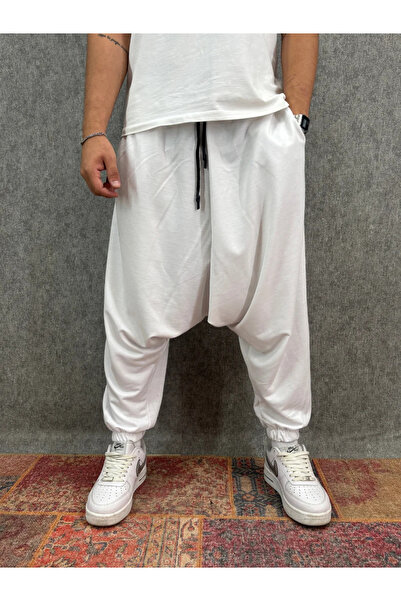 FıttingRoom Off-White Shalwar with Elastic Waistband