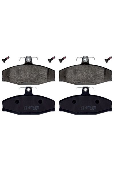 FEBI BILSTEIN Set Placute Frana Fata Skoda Favorit Favorit Forman Felicia Cub...