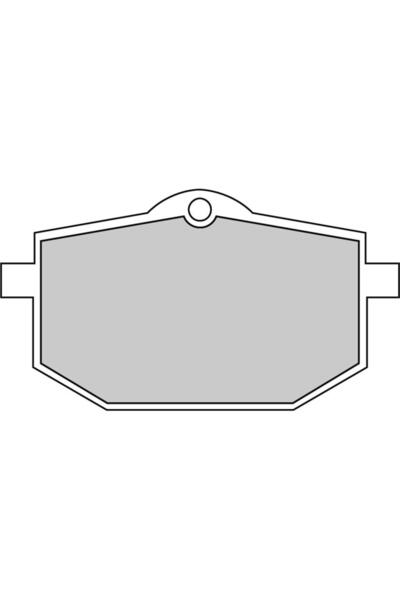 FERODO Placute de Frana Fata Destinat Pentru: Traseu Material: Platina-p 39x7...