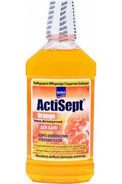 İNTERMED Actisept Orange Mouthwash 500ml