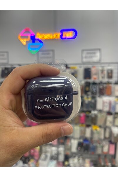 eaksesuarnet AirPods 4Th Generation Compatible Suede Textured Launch Silicone...