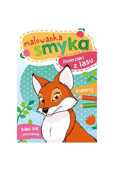 OEM Skrzat Malowanka pentru copii Animale din padure carte de colorat 16 pagini