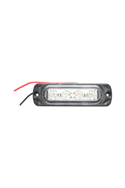 Breckner Germany Lampa LED laterala de gabarit alba 12-24V, 4 LED, 95x30 mm, ...