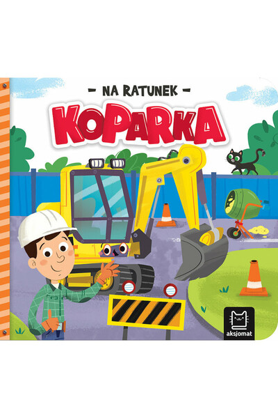 AKSJOMAT Carte Ksiazeczka Na ratunek, poveste despre o coperta, 2023