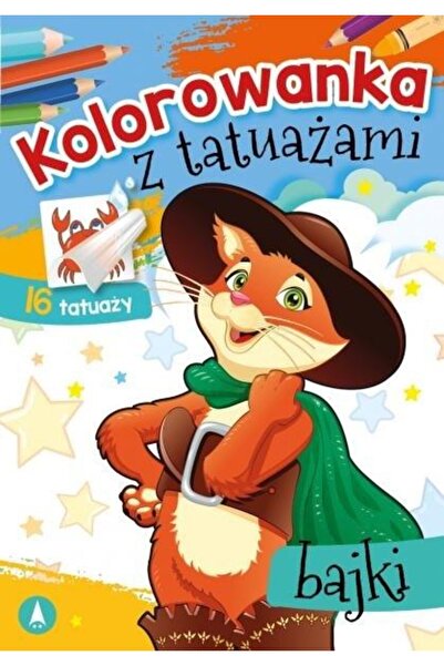 OEM Carte de colorat cu tatuaje. Bajki, Skrzat, ediție în poloneză