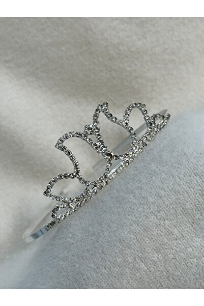 artistik bijuteri Butterfly Stone Crown Princess Crown Girl Child Wedding Eng...