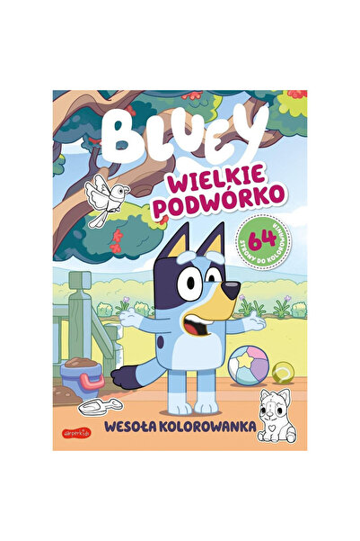 OEM Bluey Wielkie podworko, Harperkids, carte de colorat, 64 pagini