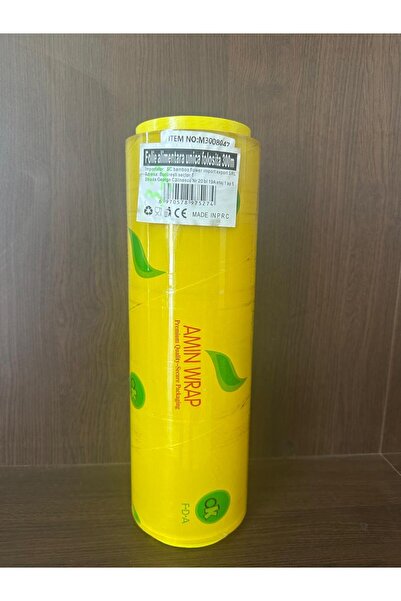 Bamboo folie alimntara uz general galbena 300metrx30cm