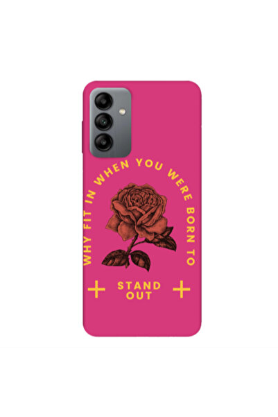 Other Samsung A04S Stand out Fuchsia Colored Silicone TPU Θήκη