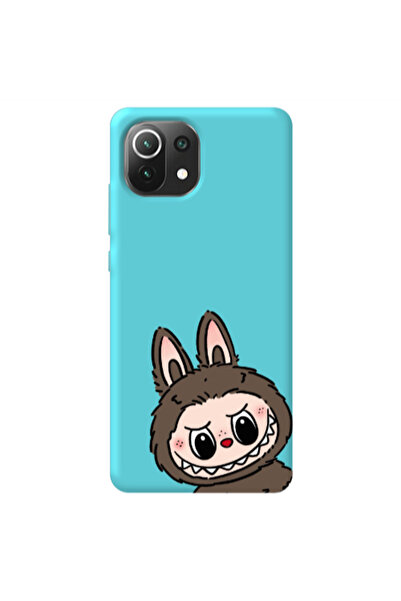 Other Xiaomi Mi 11 Lite Labubu7 Turquoise Colored Silicone TPU Θήκη