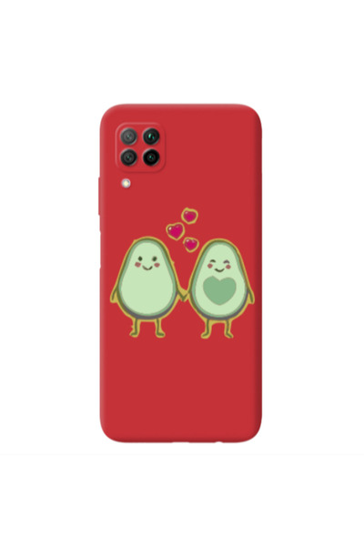 Other Huawei P40 Lite Avocados Red Colored Silicone TPU Θήκη