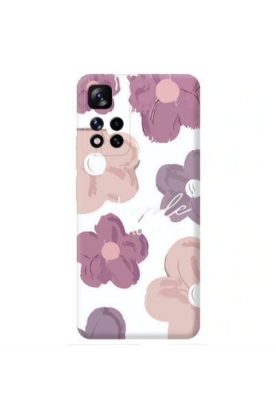 Other Xiaomi Redmi Note 11s 5G Flowers 2 Transparent Silicone TPU Θήκη