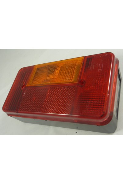 RapidAuto Lampa auto pentru remorca cu lampa numar, 12V, 194 x 104 x 60 mm, montare doua gauri M5, 1 buc.