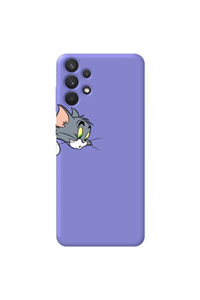 Other Samsung A32 4G Tom 1 Purple Colored Silicone TPU Θήκη
