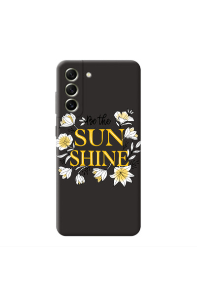 Other Samsung S21 FE Sun Shine Black Colored Silicone TPU Θήκη