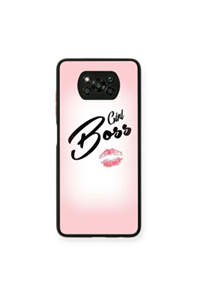 Other Xiaomi Poco X3 /X3 Pro Girl boss kiss Black Glossy Θήκη