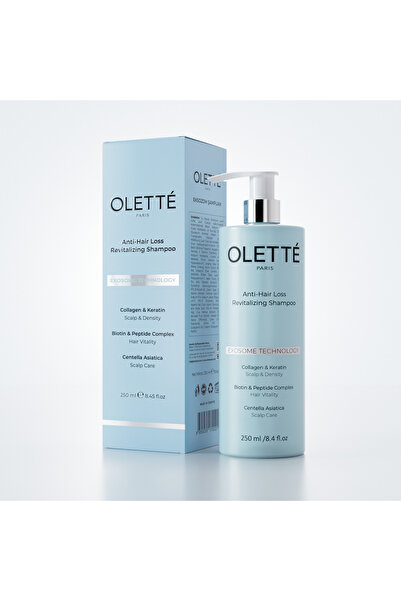 Olette Paris Saç Dökülmesine Karşı Bakım Şampuanı 250 ml – Kolajen, Keratin, ...