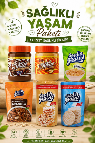 FitNut SAĞLIKLI YAŞAM PAKETİ