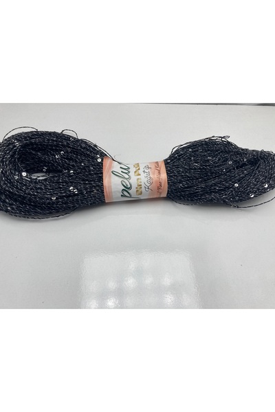 Generic Brand 398 Gr Black Glittery Shiny Paper String / Bag String / Hobby M...