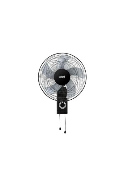 Sanford Wall Fan 16 Inch 3 Speeds - Black