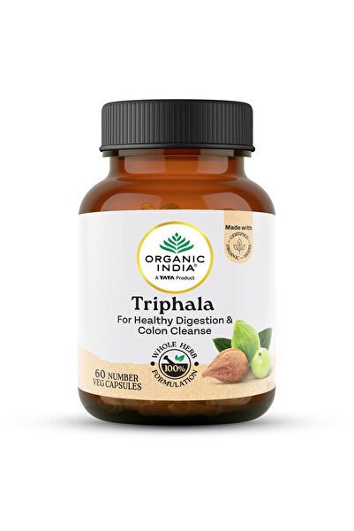 Kottakkal Organic India Triphala Capsules - 60 Caps