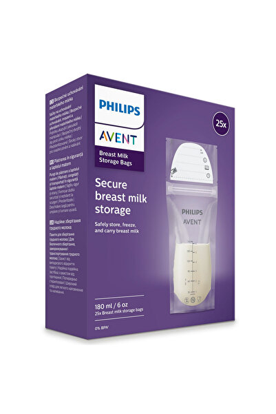 Philips Avent Pungi de stocare a laptelui matern Philips Avent, SCF603/25, 25...