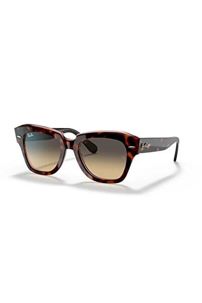 Ray-Ban LUXOTTICA RAY-BAN ASETAT Kadın Güneş Gözlüğü 0RB2186 1324BG52 HN