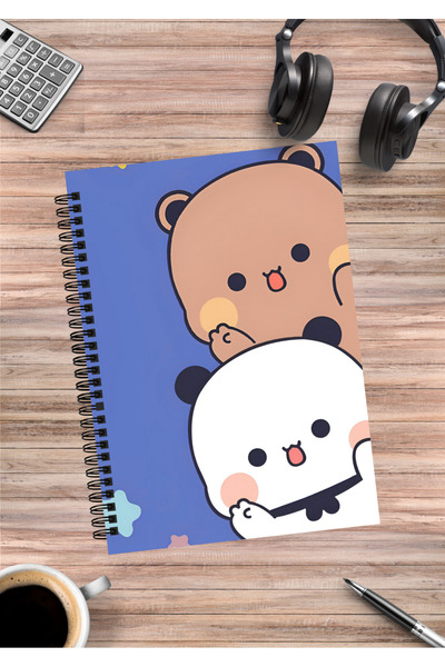 mertfigur Bubu Dudu Anime Spiral Notebook A5 (50 Sheets)