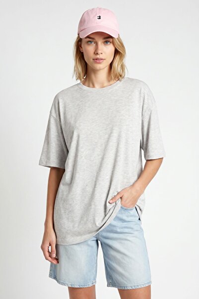 Hiccup ISTANBUL Tricou Oversized Cu Guler Rotund