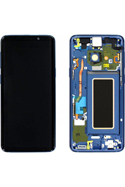 Samsung Οθόνη με μηχανισμό αφής και πλαίσιο για Galaxy S9 (Μπλε) Κωδικός: GH9...