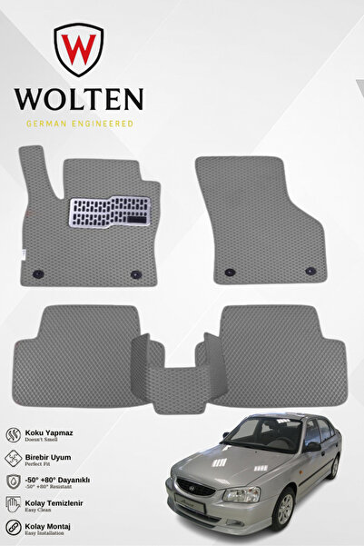 w wolten german engineered ACCENT ADMİRE-HYUNDAİ-(1999-2005) İÇİN EVA İÇ PASP...
