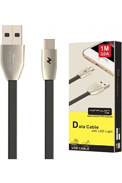 Konfulon Καλώδιο USB 2.0 σε micro USB, τυπικό, 1μ.