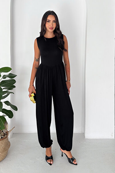 Noa&Noa Monaco Flow Women's Lycra Zero Sleeve Loose Jumpsuit