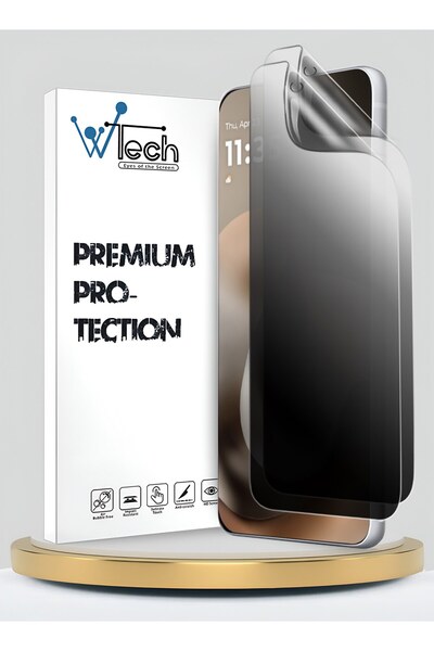 Wtech Motorola Moto G77 5G 2026 Premium Hydrogel Anti Spy Film Thin and Flexi...