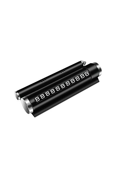 YBOSHOP Suport număr telefon parcare auto 3 în 1, suport telefon și odorizant...