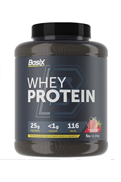 Basix Biceps Whey Protein Strawberry Flavor 5 Lbs.