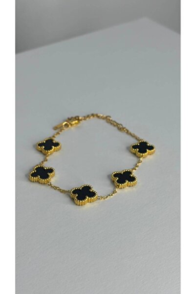 Seen Time Elegant Golden Flowing Love Rose Bracelet