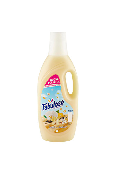 Fabuloso Омекотител за тъкани, Внос Италия, Ванилия и Орхидея, 1.5л, 21 изпир...