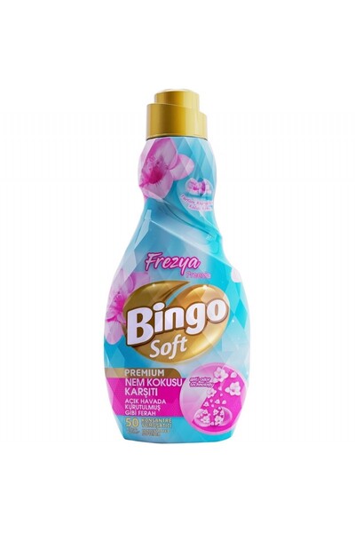 Bingo Soft Frezya Nem Kokusu Karşıtı Yumuşatıcı 1200 ml