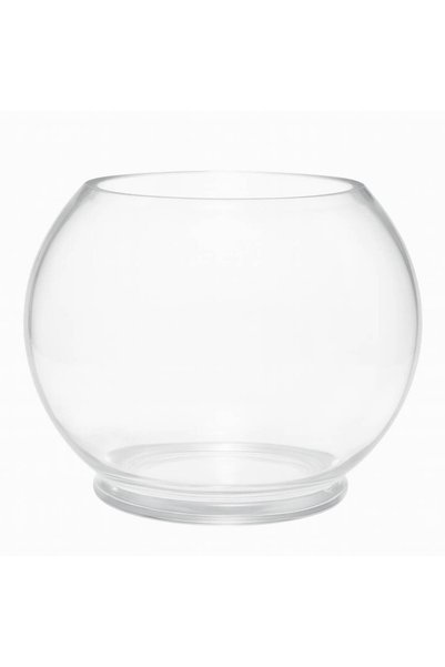 Ocean Free Bol de sticla mare 10.5L decorativ ideal acvariu diametru 30 cm
