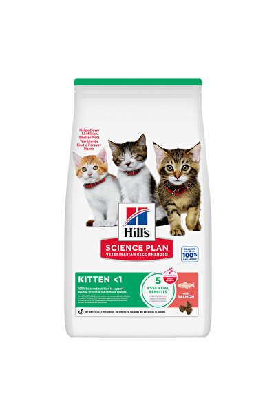 Hill's Science Plan Kitten Somonlu Yavru Kedi Maması 7KG /EVCİL HAYVAN GÖZ ME...