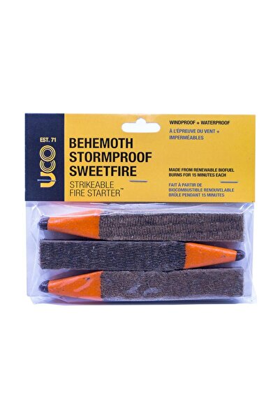 Uco Σπινθηριστής Behemoth Stormproof Sweetfire Firestarter (3pcs)