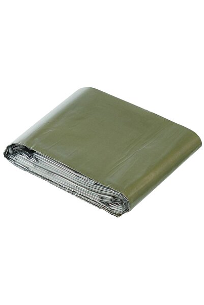 MFH Κουβέρτα Επιβίωσης Silver-OD Green