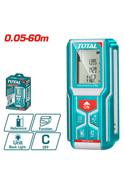 TOTAL متر ليزر الكتروني 0.05-60m TMT56016 توتال
