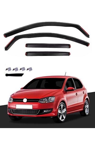 Flexzon Ανεμοθραύστες για VW Polo MK5 2009 - 2017 Χάτσμπακ 4 τεμάχια. FZVETRB...