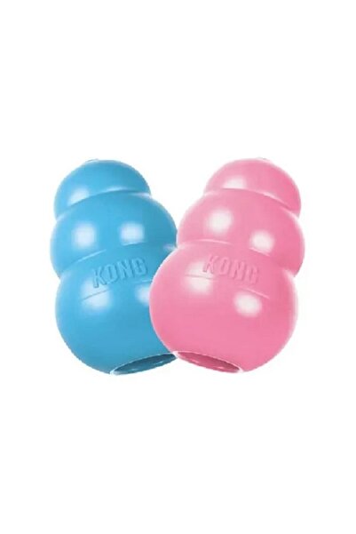 KONG COMPANY KONG Puppy Yavru Köpekler için Çok Amaçlı Isırma Oyuncağı XS