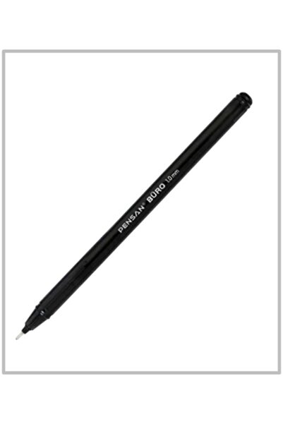Pensan Office Ballpoint Pen - 10 Pcs Black